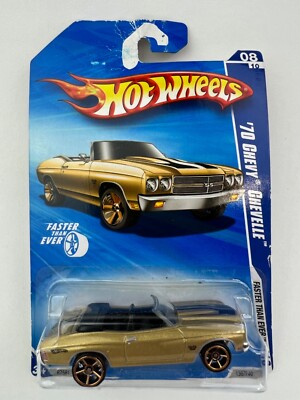 Hot Wheels 70 Chevy Chevelle Faster Than Ever Wheels 2010