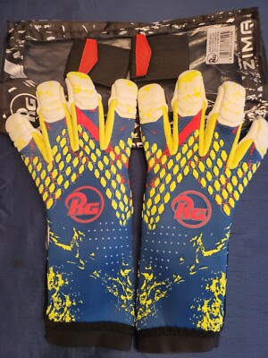 New RG ZIMA PRO SOCCER GLOVE Size 8, Goalkeeper, Futbol