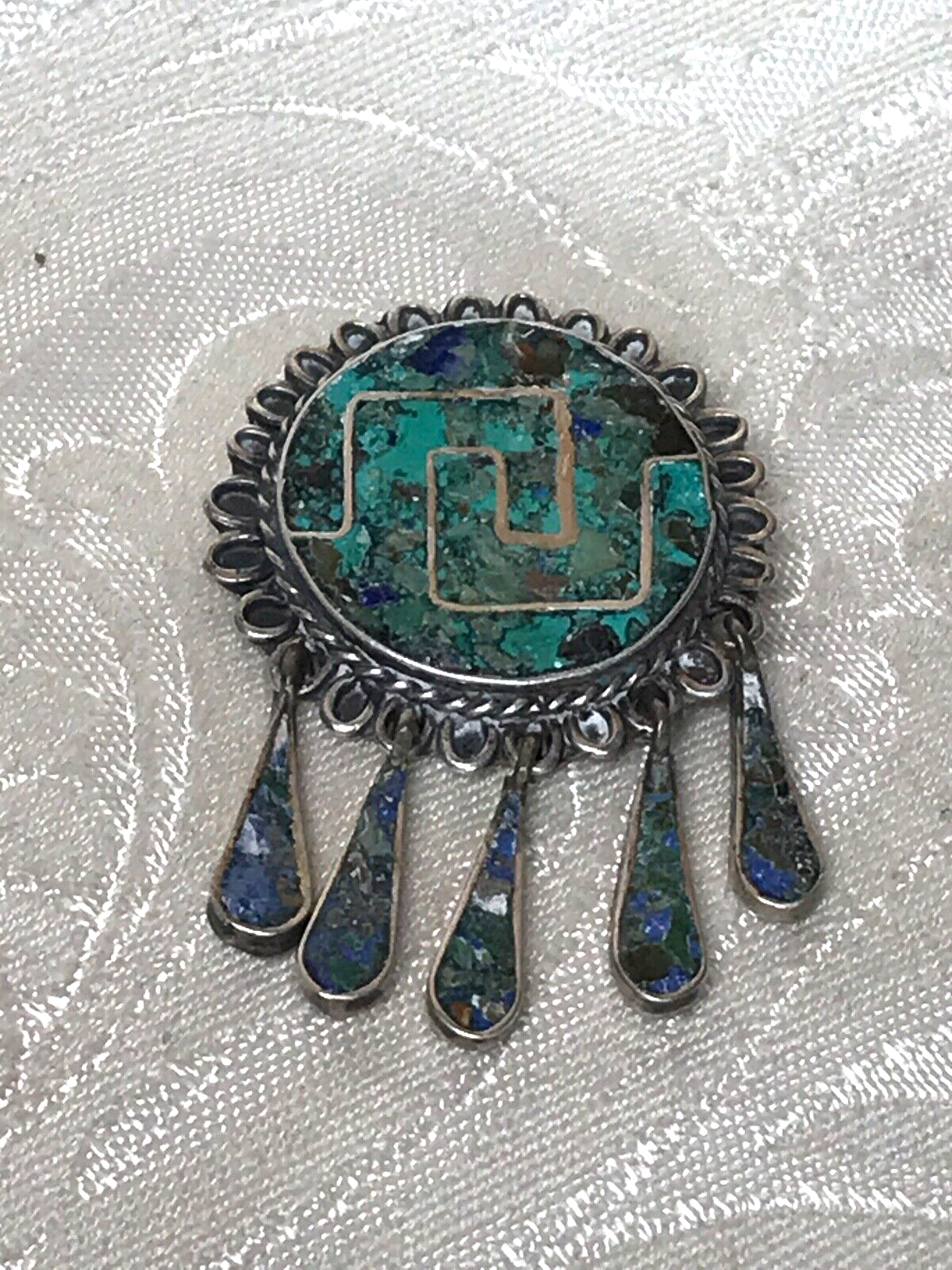 ☆TATIANA☆ Velvet Emblem Brooch BCH0110 10x10: Velvet Emblem Brooch BCH0110