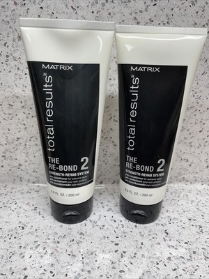 2x Matrix Total Results THE RE-BOND 2 PRE-CONDITIONER Extreme Repair 6.8oz new !
