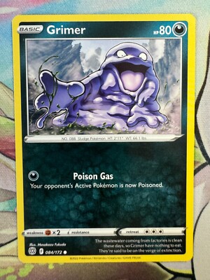 Grimer Non Holo English Pokemon TCG BKB738