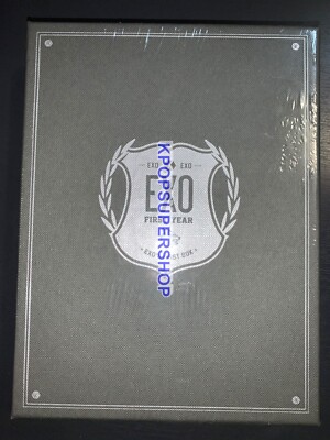 EXO EXO's First Year Box Set DVD 4 Disc Earphone Winder EXO-K EXO-M Limited New