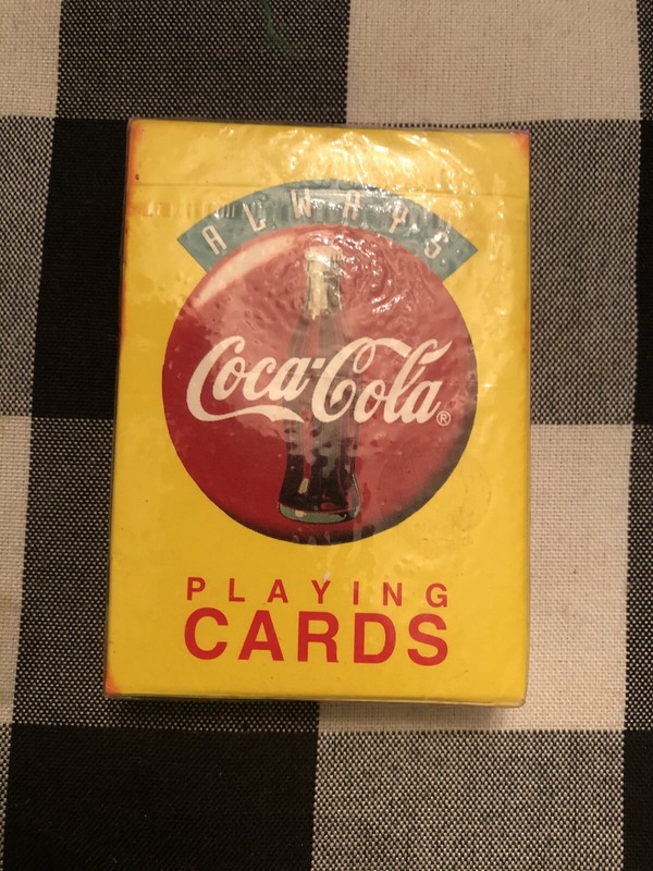 Vintage 1994 Collectible Coca Cola Playing Cards Always Coca Cola