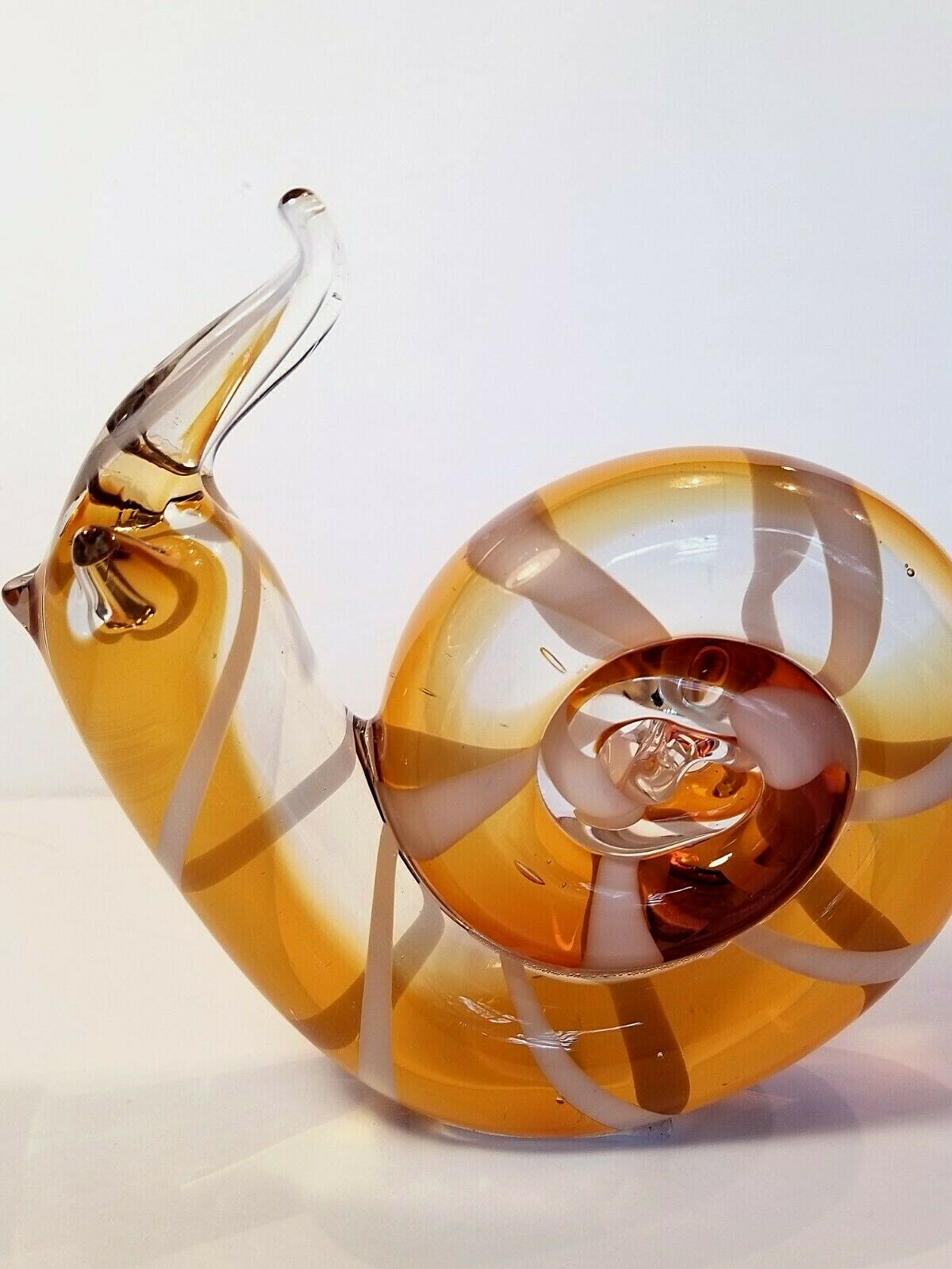 Lenox Art Glass Snail 5.5