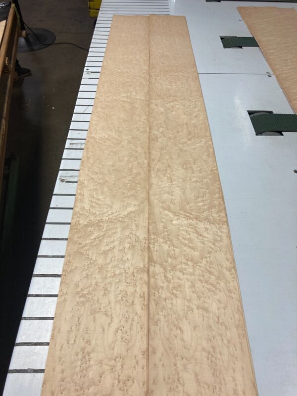 Birdseye Maple Wood Veneer 2 sheets 89