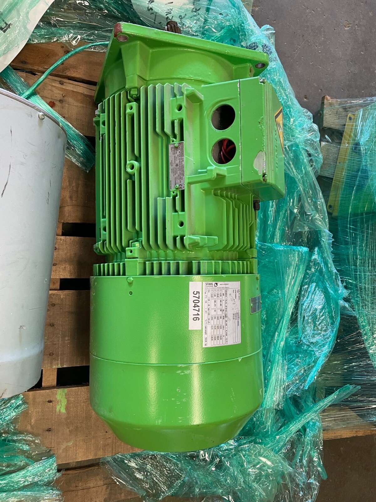 Stahl hoist motor 12/2H73/100.822 RSM150 brake | eBay