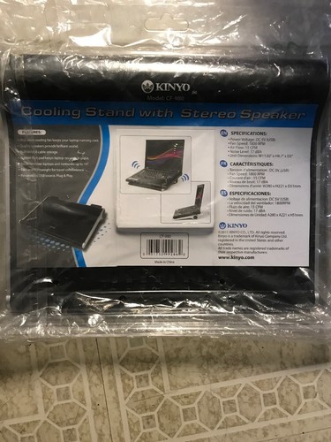 Kinyo Cooling Stand With Speaker  Cf-980