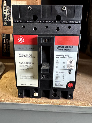 NEW TAKEOUT TEL136090WL 3P-90A-600V-65k AIC *SHIPS SAME DAY UPS*