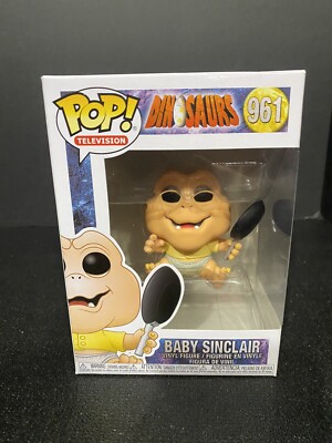 FUNKO POP ! BABY SINCLAIR 961 DINOSAURS POP TELEVISION DB11