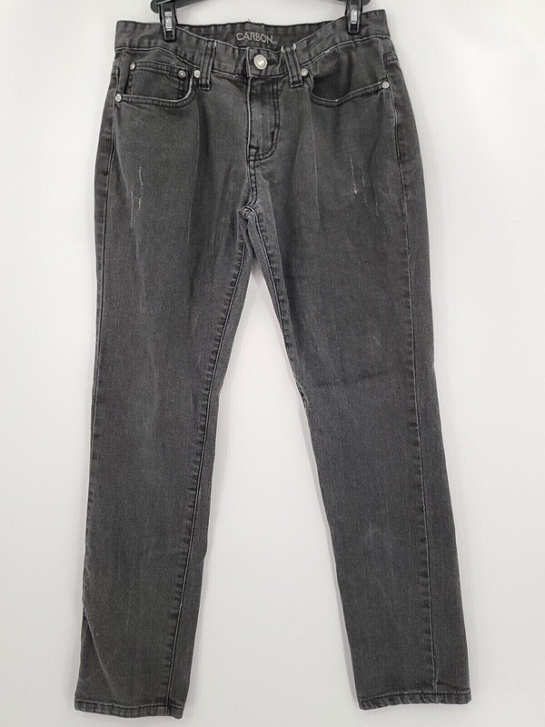 Mens Adult Size 30x30 Dark Gray Skinny Denim 70828