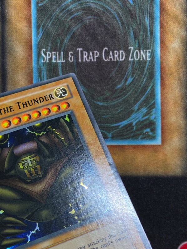 遊戯王 SANGA OF THE THUNDER 1st Ed. エラーカード Card Errata