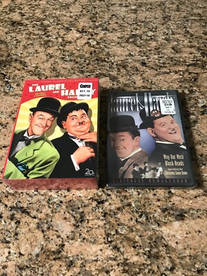 Laurel & Hardy II + Jitterbugs/Great Guns/Big Noise (4 DVD Set) New Sealed.