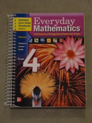 Everyday Mathematics (Grade 4) Teacher's Lesson Guides Volume 2 - NEW!