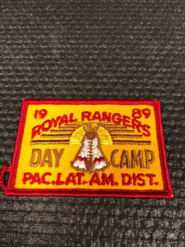 Royal Rangers  Day Camp patch 1989 PAC LAT AM.
