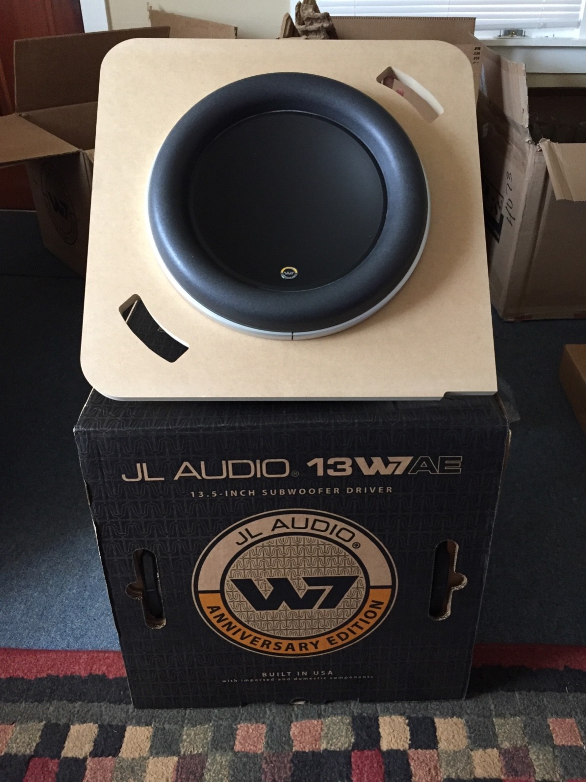 JL Audio 13.5 inch W7 brand new in the box I’m asking 800