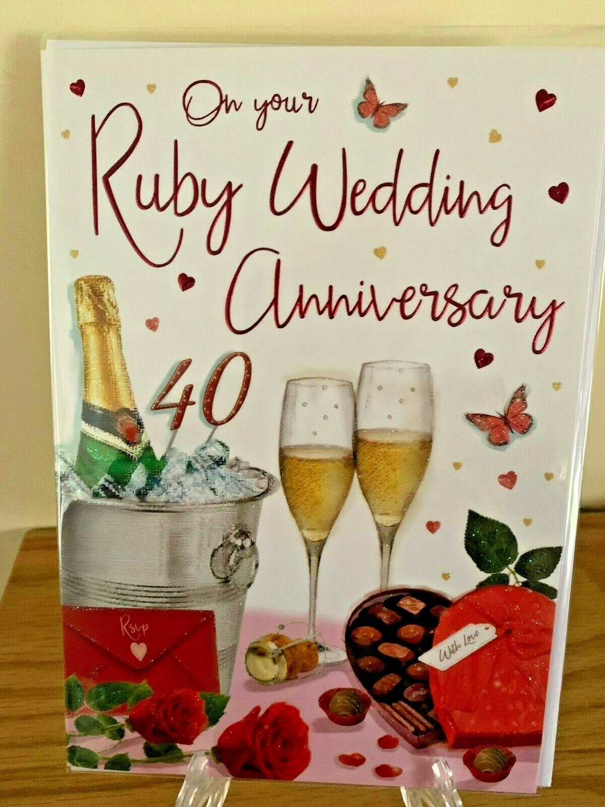40th Anniversary Wishes Ruby Wedding Anniversary Wish vrogue.co