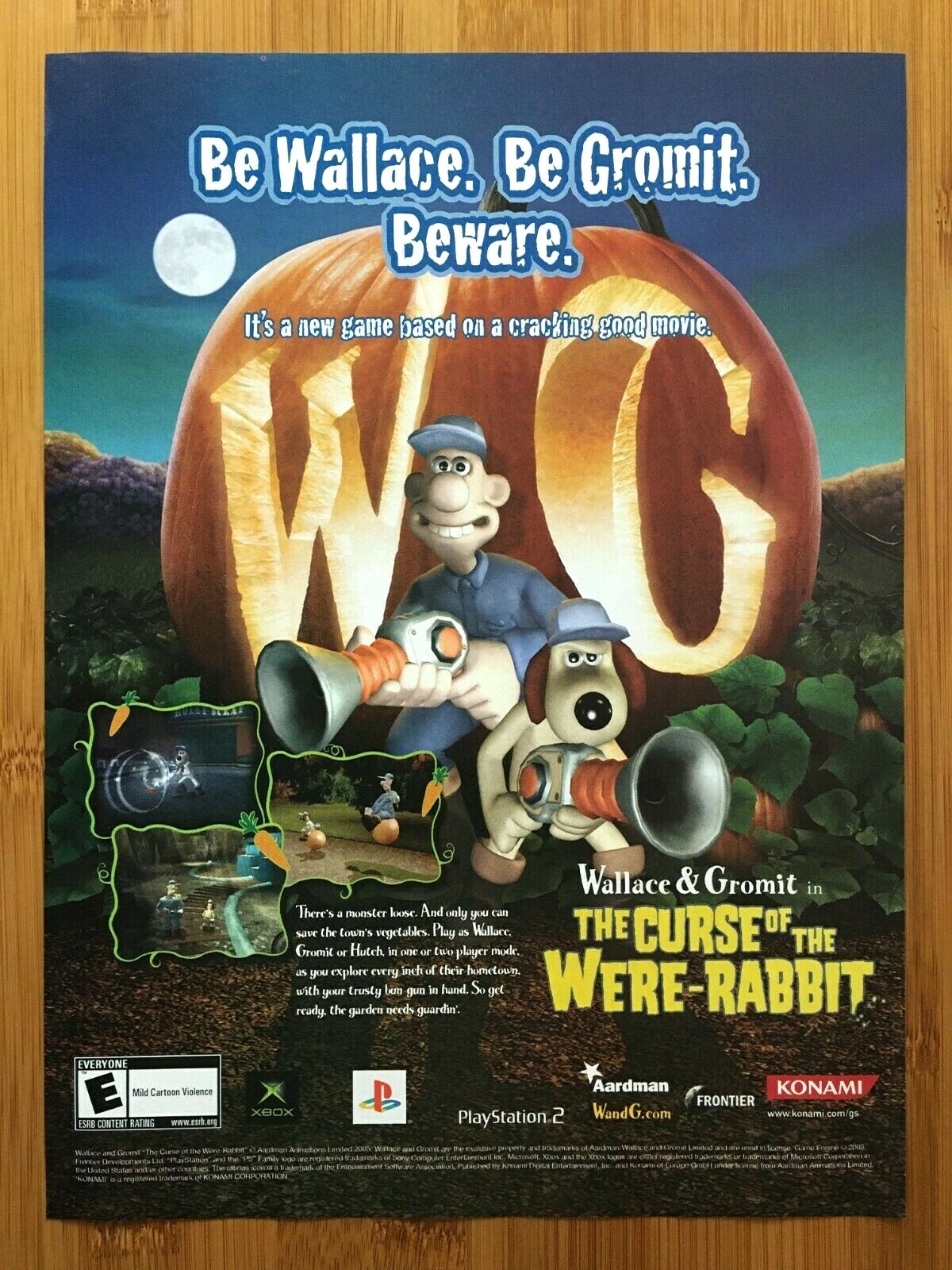 Wallace & Gromit: The Curse of the Were-Rabbit PS2 Xbox 2005