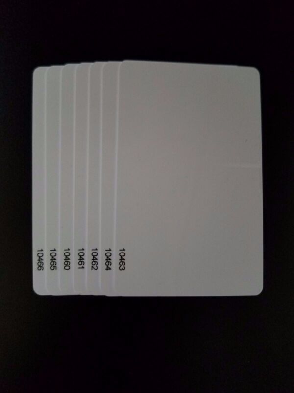100 Custom Keycards Proximity Card- Works with HID® 1326 1386 26-Bit H10301   