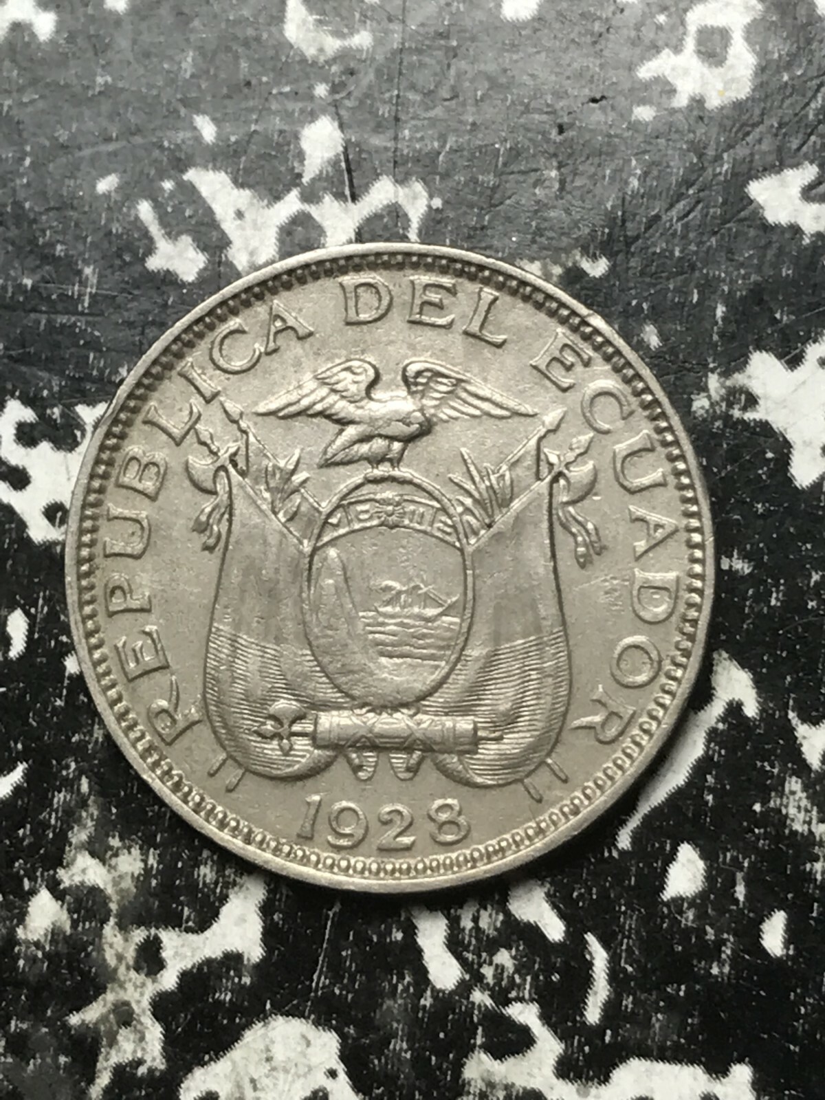 1928 Ecuador 10 Centavos Lot#L2566