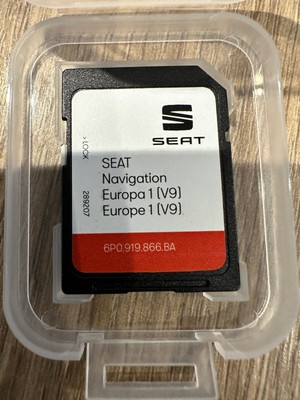 Genuine Seat 6P0 919 866 BA V9 Satellite Navigation SAT NAV SD Card 6P0919866BA