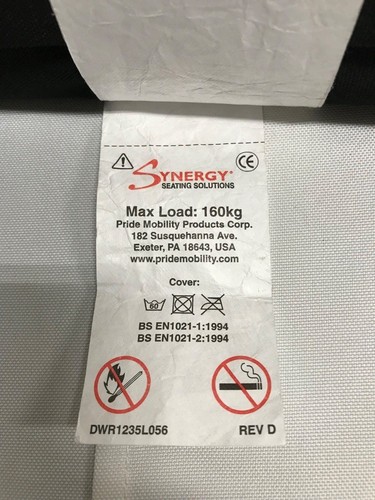 Quantum Rehab Synergy Solutions Gel Cushion 18