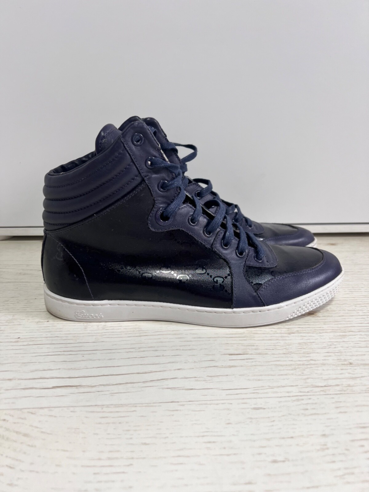 gon0208 さま Gucci GG Coda imprime monogram hi-top sneakers 10 | eBay