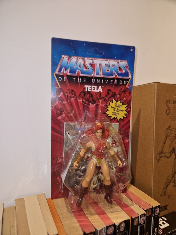 Masters Of The Universe Origins - Teela Carte Euro Motu Les Maitres De L'Univers