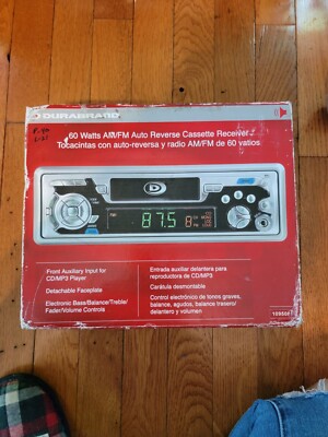 Durabrand AM/FM Auto Reverse Cassette Receiver