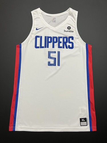 極美品 NIKE NBA CLIPPERS 7 ODOM オール刺繍Jersey 2000-03 LA Clippers Odom #7 Nike Swingman Away Jersey