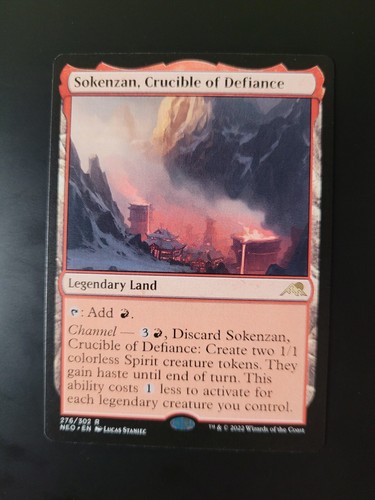Sokenzan, Crucible of Defiance 276 MTG Kamigawa: Neon Dynasty (NEO