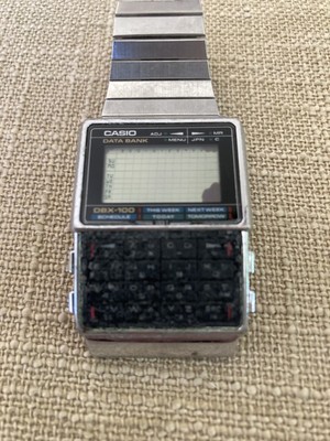 CASIO - DBX-100 - Databank - Vintage Digital Watch - Digital