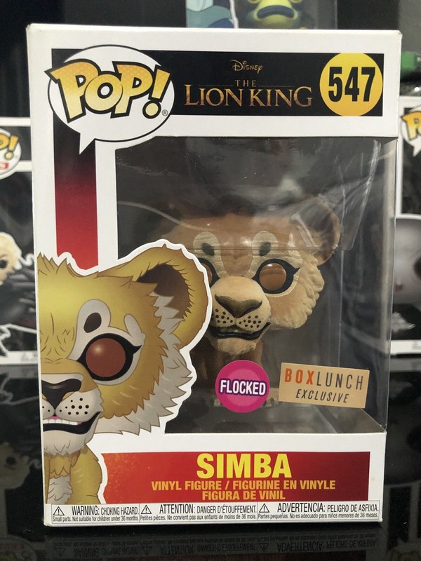 funko simba flocked