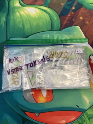 Pokemon Elite Trainer Box Vstar Token Badge Coin Brand new 10x Lot!