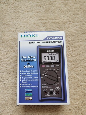 Hioki DT4253 HVAC Handheld Multimeter Made In Japan! Better than Fluke 116
