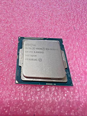Intel Xeon E3-1231 V3 3.4GHz Quad Core (SR1R5) Processor
