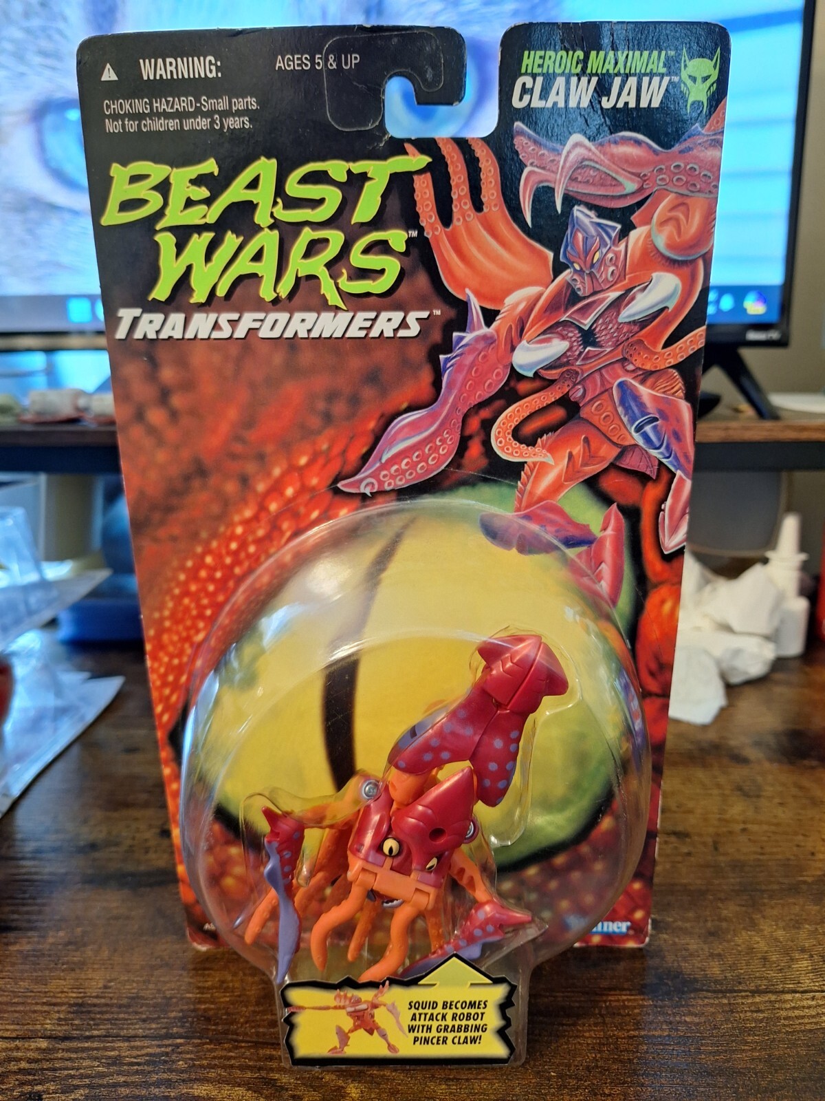 Kenner Beast Wars Transformers Heroic Maximal Claw Jaw w Kenner Beast Wars Transformers Heroic Maximal Claw Jaw w