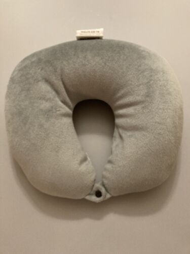 Cloudz Microbead Travel Neck Pillow Grey