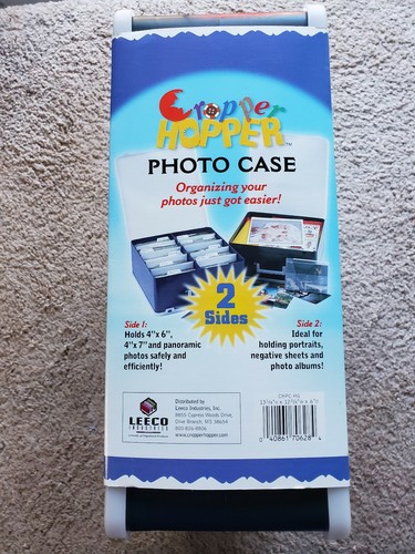 CROPPER HOPPER PHOTO ORGANIZATION SYSTEM ORGANIZER STORAGE CASE 2000 PHOTOS NEW