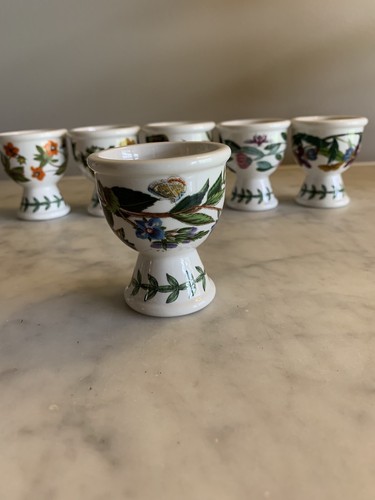 Portmeirion Botanic Garden Egg Coddler Set Of 6 No Duplicates