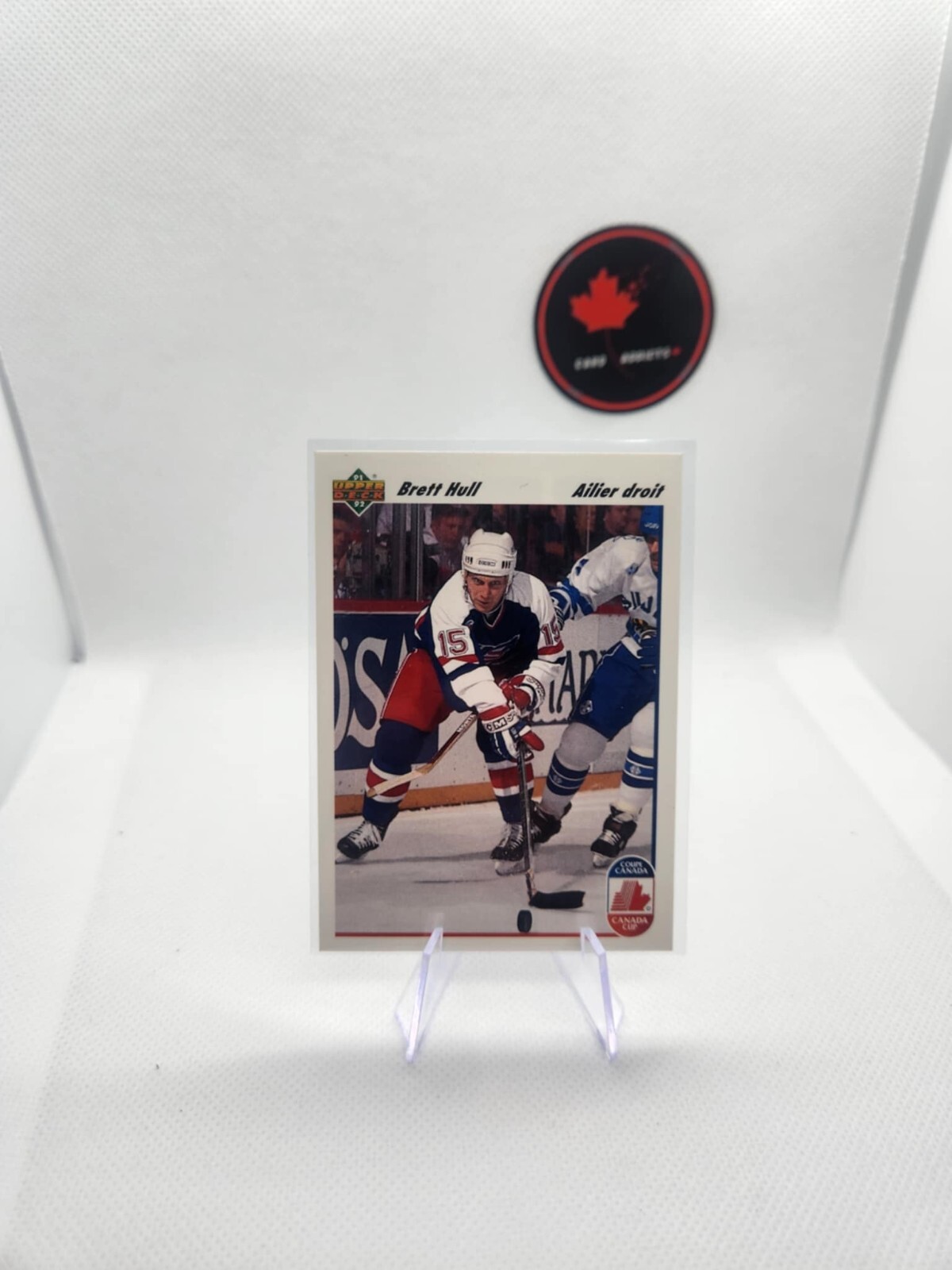 1991-92 Upper Deck Hockey - #33 Brett Hull Canada Cup