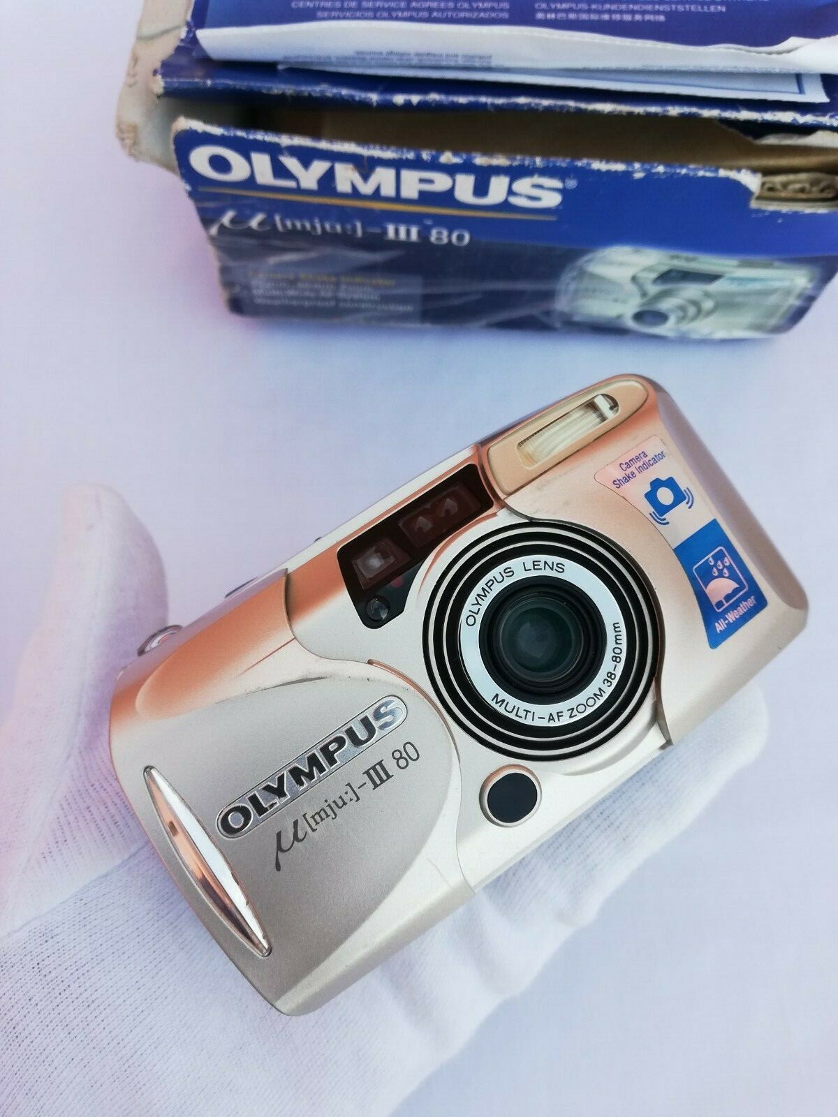 02684cmrk OLYMPUS μ [mju:]-III 150 コンパクトカメラ Olympus