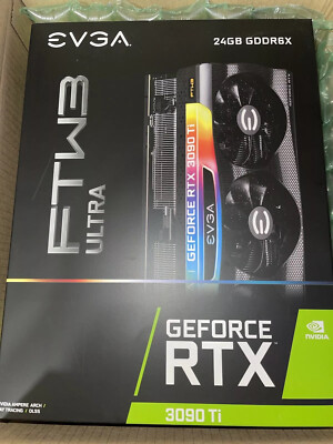 EVGA GeForce RTX 3090Ti FTW3 ULTRA GAMING 24GB GRAPHIC GDDR6X P5-4985-KR