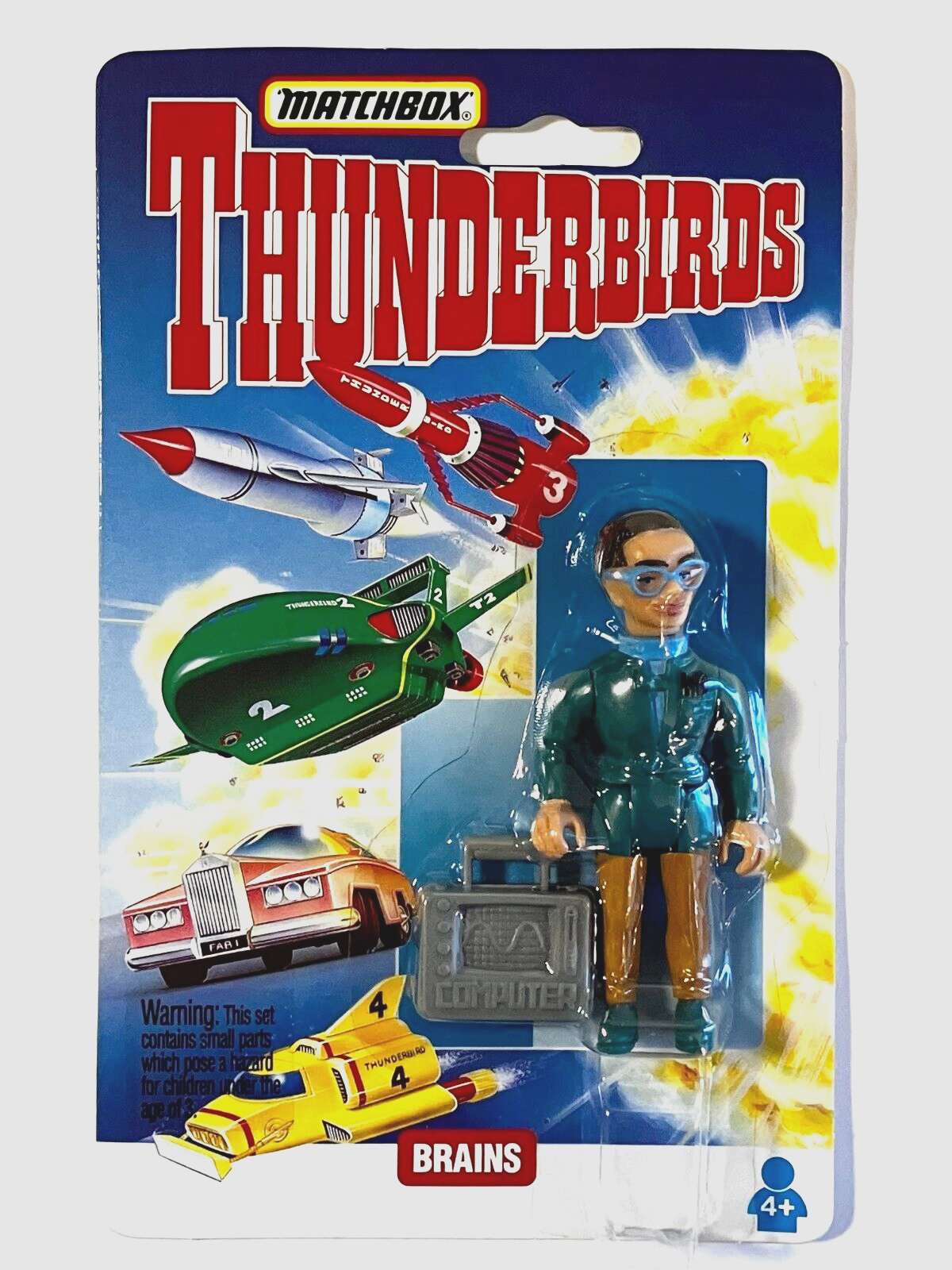 Matchbox Thunderbirds Brain Action Figure (MIP) | eBay