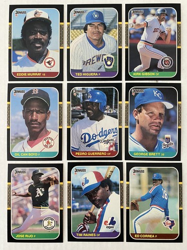 1987 Donruss Barry Bonds RC Rookie #361 PSA 9 MINT | eBay