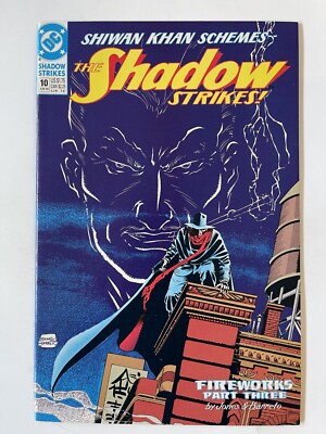 The Shadow Strikes #10- VF/NM (1990)