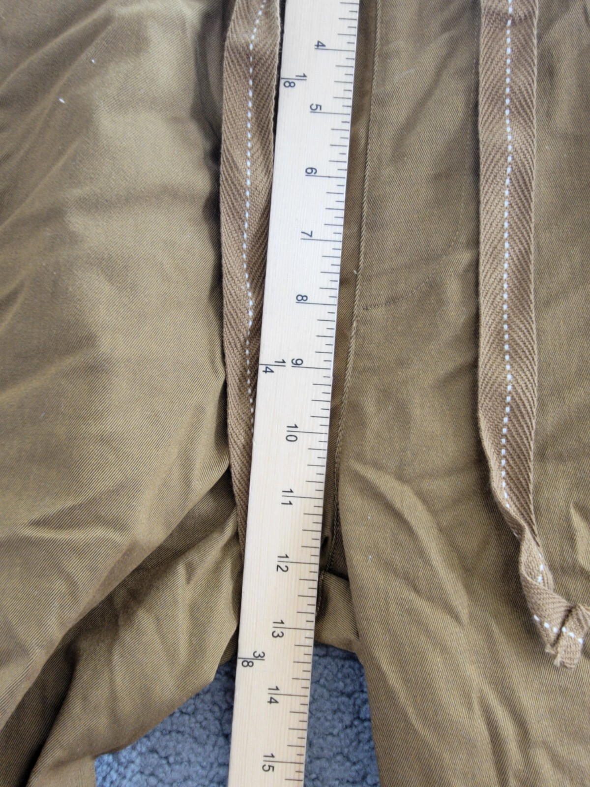 Galaxy By Harvic Basic Stretch Twill Joggers Men's XL Timber Drawstring Waist - Picture 8 of 15