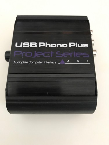 ART USB Phono Plus Phono/Line PreAmp with USB Project Series