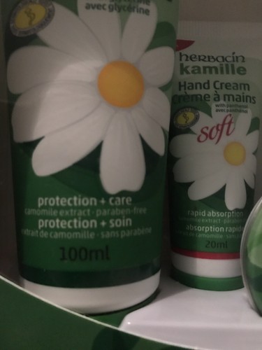 Herbackin Gift Set Hand Cream Large Mini Cream & Nail Filer Paraben Free Free Sh