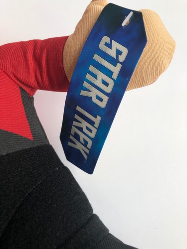 Star Trek Plush CPT Jean-Luc Picard Toy Factory Original Tag 15” Stuffed Toy