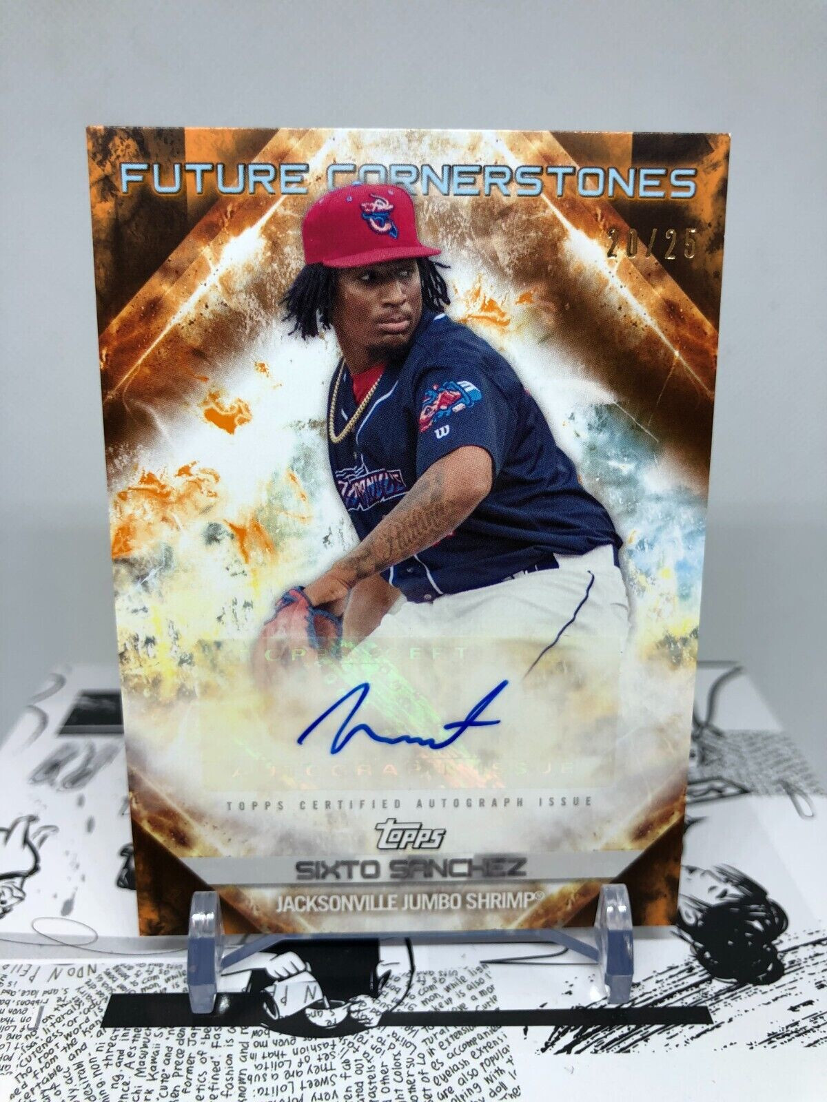 スポーツ選手 TOPPS PRO DEBUT 2020 TOPPS PRO DEBUT FUTURE CORNERSTONES SIXTO SANCHEZ